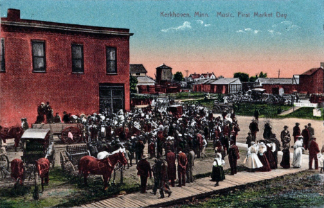 music market, 1910